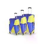 hızlıvaliz KILIFLACİSARISET My Saraciye Valiz Kılıfı Bavul Koruyucu 3Lü Set (Lacisari)