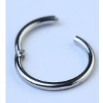 Hızma Gizli Kilit Halka Silver Piercing