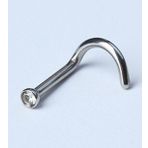 Hızma Taşlı (C Model) Silver Piercing