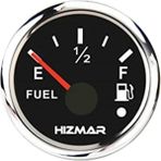 Hızmar Siyah Yakıt Seviye Göstergesi - Özel Tasarım Alarm Ikazlı Ledli