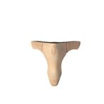 HİZMET AHŞAP Lükens kulaklı ayak 15 CM Koltuk,Dolap,Vestiyer,Komidin ayakları Mobilya ayakları