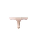 HİZMET AHŞAP Lükens Orta Ayağı 15 Cm - Masa Ayakları - Tek Ebat