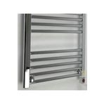 Hizmetterm 50x100 cm Elektrikli Krom Havlupan