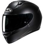 Hjc C10 Mat Siyah Full-Face Motosiklet Kaskı – Ece 22.06, Pinlock Ready, Hafif ve Konforlu