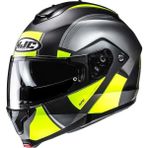 Hjc C91N Jyn Çene Açılır Kask - Siyah - Sarı