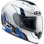 Hjc Fg17 Zodd Mc2 Full Face Motosiklet Kaskı - 2XL - Beyaz - Siyah - Mavi