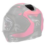 HJC RPHA91 Metal Siyah Kask Arka Havalandırma