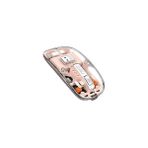 Hk Tech Transparan Kablosuz Şarjlı + Bluetooth+ Wireless Mouse - Pembe
