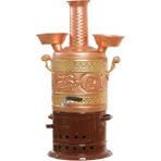 Hk-Tedarik Bakır Semaver 5 Litre Sobalı