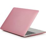 Hk Teknoloji Macbook Pro 14 Inç A2442 A2779 A2918 A2992 M1 M2 M3 Işlemcili Kılıf Mat Doku Hardcase Kapak - Pembe