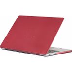 Hk Teknoloji Macbook Pro 14 Inç A3434 M5 Işlemcili Uyumlu Koruma Karbon Hardcase Kapak Kılıf - Kırmızı