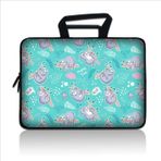 HKAENE 7-9 inç Tablet Kılıf, Evecase 7~9 inç Tablet Ultra Taşınabilir, Neopren Fermuarlı Taşıma Kol Çantası 7 "8" 8.5" 8.9" 9" ile Uyumlu Apple iPad Mini, Samsung Galaxy Tab, Google, Acer (Lovely Sloth)