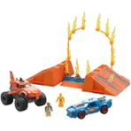 HKF88 Mega™ Hot Wheels® Smash N Crash Tiger Shark Çarpışma Seti 245 Parça +5 Yaş - RENK