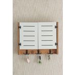 Hkm Ticaret 40X50 Cm Geniş Dekoratif Anahtarlıklı Sigorta Saklama Kutusu! Elektrik Panosu!