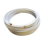 Hknys 20 Metre Tv Çanak Anten Uydu Kablosu Rg6 Full Hd 4K Altın Fkonnektörlü