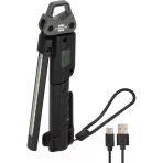 Hl 400 Ac/led Pilli Atölye Lambası, Entegre Pilli (400 Lm, 3 Ayrı Açılıp Kapatılabilir Işık Kaynağı, Katlanabilir, Maksimum 6 Saat, Usb C Şarj Kablosu Dahil)