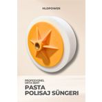 HLDPOWER beyaz orta sert polisaj pasta süngeri