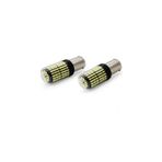 HLG P21w Ba15s 1156 144 Ledli Ultra Parlak Geri Vites Park Ampül Tek Duy Beyaz (2 Adet)