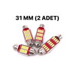 HLG Sofit Led Canbus C5w Tavan Plaka Ampül 31mm 2 Adet Sofit31mm Uyumlu