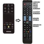 HLL Teknoloji Samsung Smart Tv Tombul Air Mouse Yerine Tuşlu Model Düz Kumanda Tuşlu Model Kumanda BN59-01181B BN59-01182B - 1079