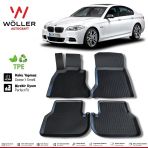 HLP BMW 5 Serisi F10 Paspas 2010 2017 Arası 3d Havuzlu Wöller Paspas