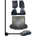 HLP Fiat Egea Sedan 3D Havuzlu Paspas + Bagaj Havuzu Zeus Set - Siyah