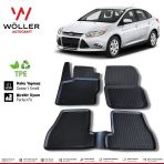 HLP Ford Focus 3 Paspas 2010 2018 Arası 3d Havuzlu Wöller Paspas