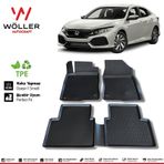 HLP Honda Civic FC5 Paspas 2016 2021 Arası 3d Havuzlu Wöller Paspas