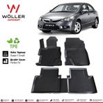HLP Honda Civic FD6 Paspas 2006 2012 Arası 3D Havuzlu Wöller Paspas