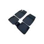 HLP Peugeot 107 2007 - 2013 3D Impala Tarija Siyah Oto Paspas