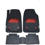 HLP Renault 19 Europa Hatchback 4d A+Plus Negro Kırmızı Oto Paspas