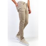 Hlt Jeans Erkek Bej Slim Fit Esnek Likralı Jean Kot Pantolon Hlthe001966 - 32 / 32