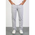 Hlt Jeans Erkek Gümüş Gri Regular Jeans Likralı Esnek Kot Pantolon HLTHE001980 - Gümüş - Gri - 34