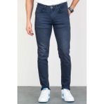 Hlt Jeans Erkek Lacivert Slim Fit Licralı Esnek Taşlamalı Kot Pantolon 842hltvalblue Hlt00842 - Mavi - 29