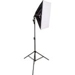 HLYPRO 50x70 Softbox Tekli Sürekli Işık Seti 60W