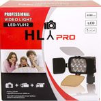 HlyPro LED-10 Profesyonel Kamera Işığı (Batarya+Şarj Aleti Hediyeli)