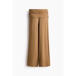 H&M Drapeli İnce Triko Pantolon