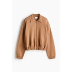 H&M Fermuarlı Oversize Hırka