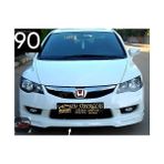 Hm Fiberglas Honda Civic Fd6 Makyajlı Kasa Ön Tampon Eki