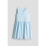 H&M Kolsuz Gofre Elbise