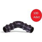 HMC 16*16 Kurtağzı Dirsel (100 Adet)
