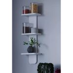HMC DECOR Çok Amaçlı Duvar Rafı Düz Beyaz