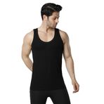 Hmd 600%100 Pamuklu Suprem Askılı Erkek Atlet, Siyah, 2XL