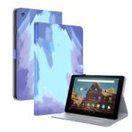 HMLTD Amazon Fire HD 10 Plus FireHD10 T76N2B (2017)(2019) (2021) Tabletler Deri Kılıf Kart Ekleme Düşmeye Karşı Muhafaza (Fire HD 10 (2019),1) ile Uyumlu Dormansi Kapaklı Kılıf