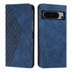 HMLTD Cilt Hissi Koruma Kılıfları Google Pixel 7a 8 Pixel8 Rro GWKK3 ile Uyumlu Baskılı Elmas Telefon Muhafazası Standı Tutucu Çerçeve Cüzdan Klipsli Kılıflar (Google Pixel8 Pro, Mavi)