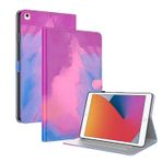 HMLTD Manyetik Tokalı Kapaklı Kılıf Apple IPad Air 10.2 IPadAir A2153 (2019) (2020) Tabletlerle Uyumlu Kılıf Kart Yuvası Standı Tutucu Güzel Deri Kılıf (6, iPad Air (2019))