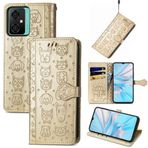 HMLTD Moda Manyetik Tokalı Kapaklı Telefon Kılıfı Blackview Oscal C30 C70 Pro C30Pro Telefon Kılıfı Sadelik Kart Yuvası Cüzdan Klipsli Telefon Kılıfı (Altın, Oscal C70)