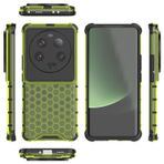 HMLTD Puantiyeli Desenli Koruyucu Kabuk Xiaomi 13 Ultra Redmi 11 Prime 11Prime Note 12S 4G 5G 22071219AI Darbeye Dayanıklı Arka Kapak Silikon Kılıflar (Yeşil, Xiaomi 13 Ultra)