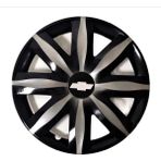 HMNL Chevrolet chevrolet Rezzo 15'' Inç Gri - Siyah 4lü Set Jant Kapağı Çelik Jant Görünümlü