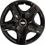 Hmnl Chevrolet Corvette 15'' Inç Piano Black 4'lü Set Jant Kapağı Çelik Jant Görünümlü